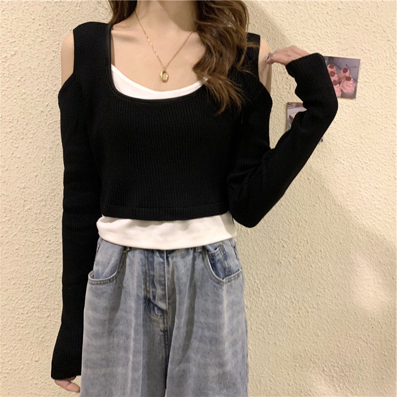 Áo Thun Tay Dài Thiết Kế Mới Thời Trang Mùa Xuân Thu Dành Cho Nữ