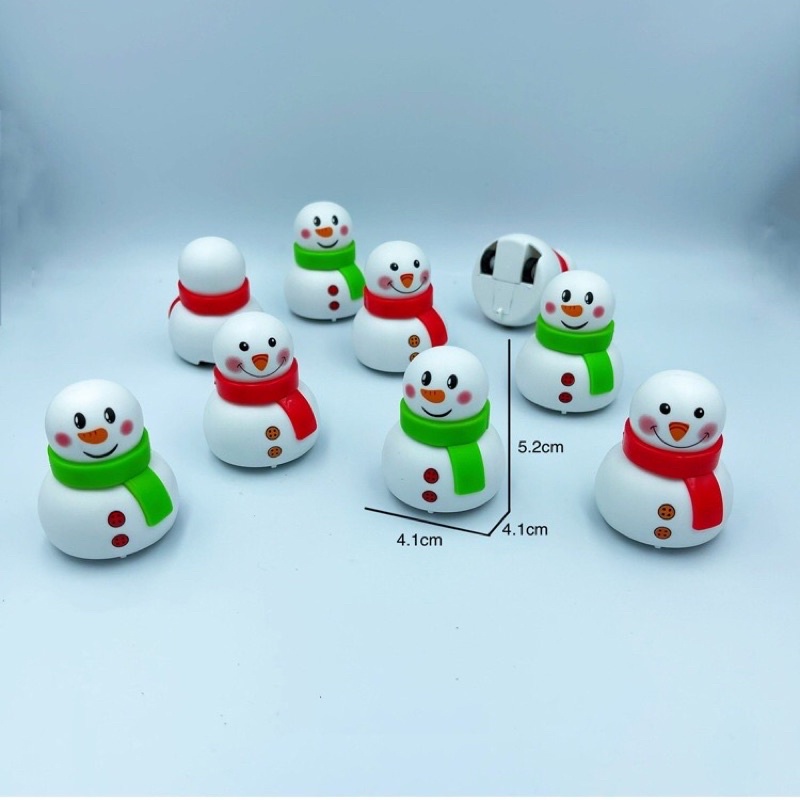 Đồ chơi trẻ em hình ông già noel, người tuyết, cây thông vặn dây cót chạy đà quà tặng Giáng sinh cho bé