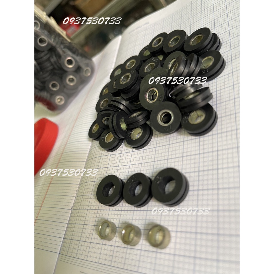 Cao su đệm vĩ che pô, ống xã xe Wave, Future 125 - THAY THẾ CAO SU ZIN