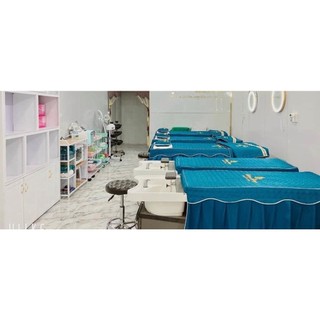 Ga/drap lụa chần giường gội, giường 2in1