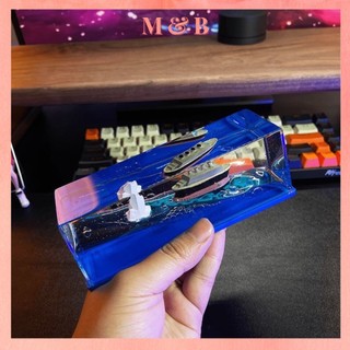 Mô Hình Tàu Titanic Thuyền Buồm Phong Thủy Trang Trí Để Bàn Học, Góc Làm Việc, Bể Cá Mini, Làm Quà Lưu Niệm, Sinh Nhật
