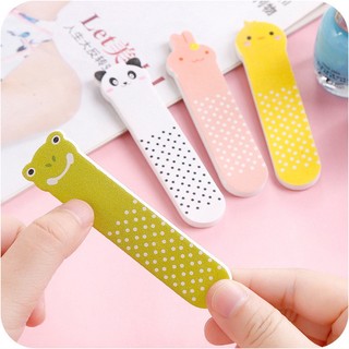 Dũa móng tay mini 2 mặt hình thú dễ thương