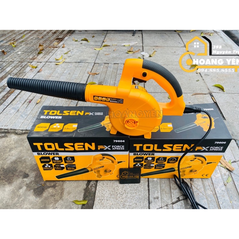 Máy Thổi bụi Tolsen 79606 - Vàng (600W)