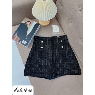 CHÂN VÁY TWEED ÁNH KIM