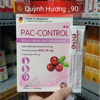 Pac-control hộp 10 gói hỗ trợ sức khỏe