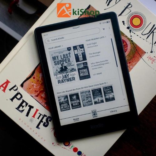 Máy đọc sách New Kindle 2022 16GB chính hãng akishop