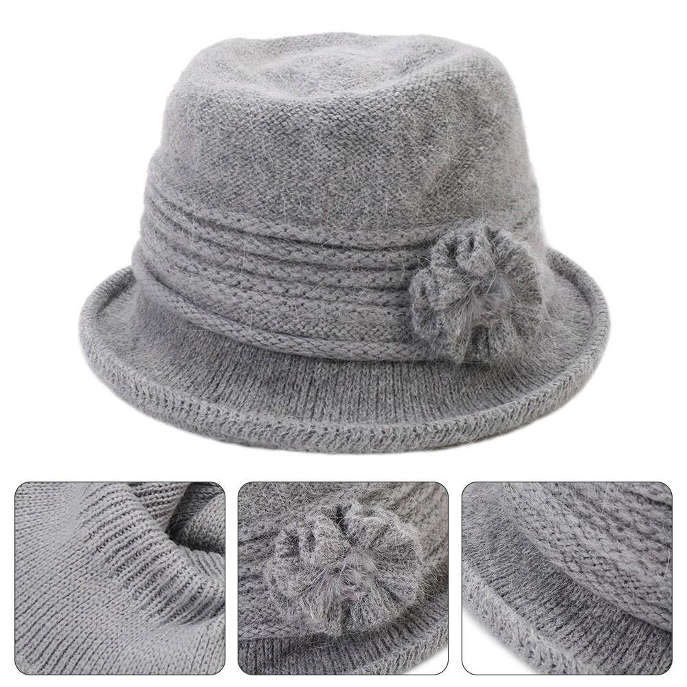 OSIER1 Mũ Len Dệt Kim Chống Lạnh Giữ Ấm Dành Cho Nữ
