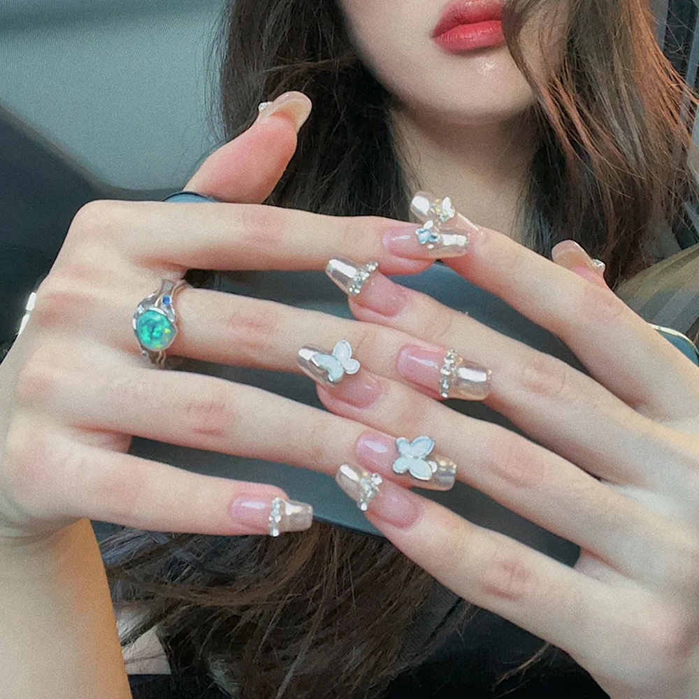 Set 24 Móng Tay Giả Thời Trang Cho Nữ