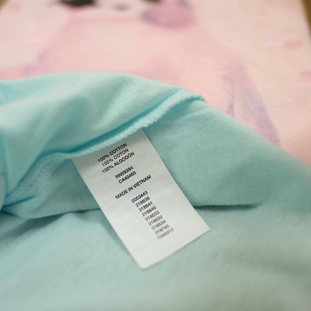 Áo place thun dài tay cho bé gái đủ size 27699