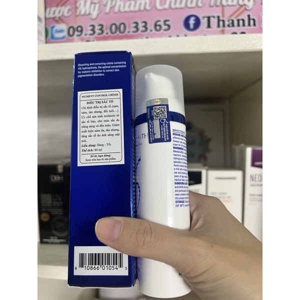 (CÔNG TY) Kem chống nám chuyên sâu Zo Skin Health Pigment Control Cream 4% hydroquinone 80ml