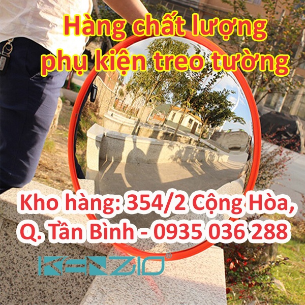 Gương cầu lồi giao thông 60cm loại cao cấp trong nhà