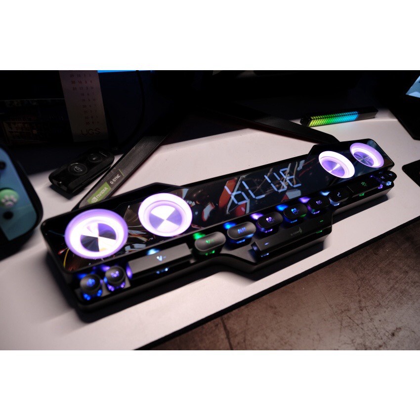 Loa để bàn E-Dra EGS01W - LED RGB, Công suất 20W