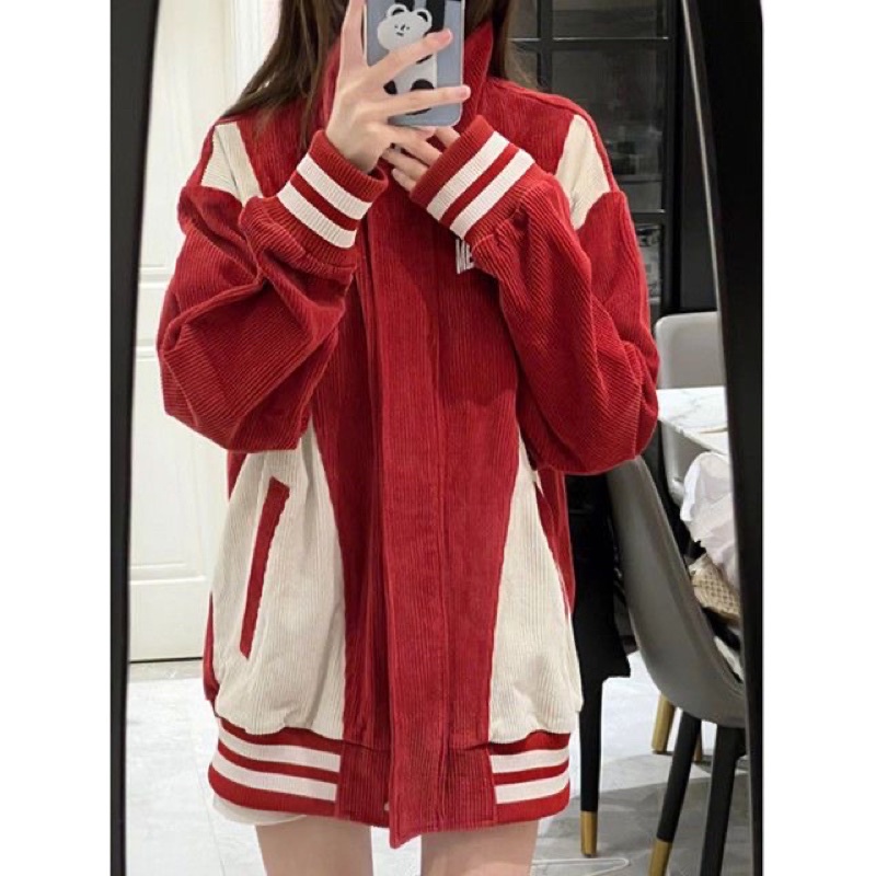 ÁO KHOÁC NHUNG TĂM 2 LỚP DÀY DẶN PHONG CÁCH UNISEX