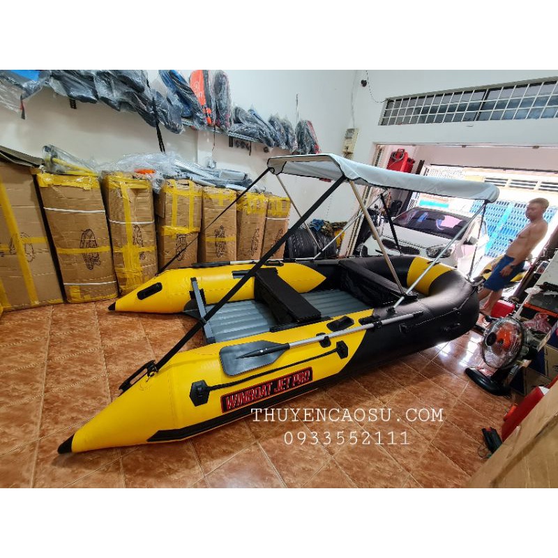 Thuyền hơi câu cá Winboat Jetpro 380