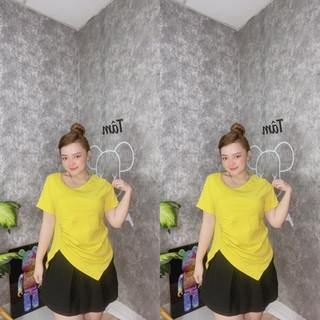Áo kiểu nhúng eo Bigsize 50-80kg (Hình thật)