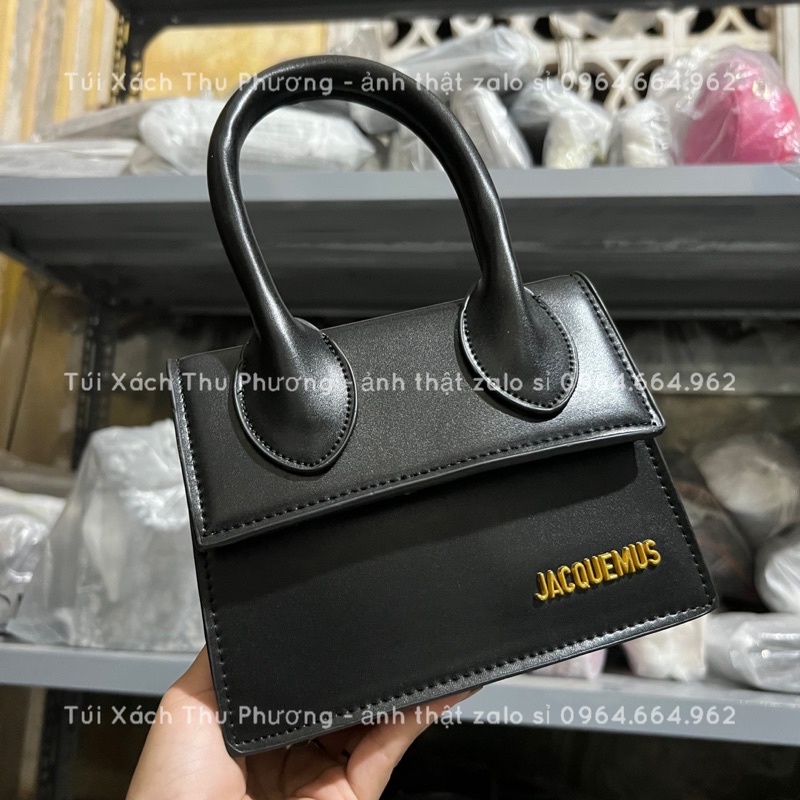 Túi đeo chéo, túi quai xách jac size 18 đính logo nổi nhỏ nhắn đáng yêu dành cho nữ thời trang siêu hot (hàng loại 1)