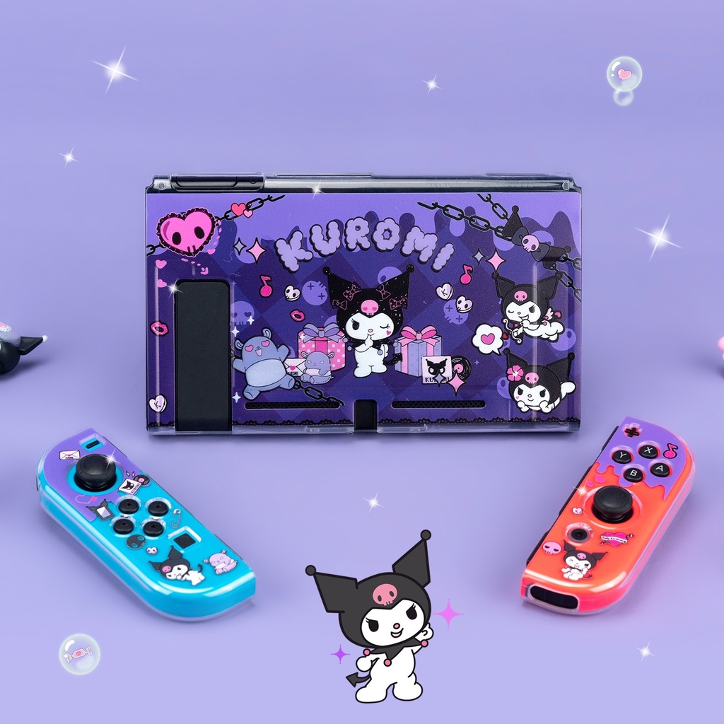 Ốp Bảo Vệ Máy Chơi Game Nintendo Switch Chủ Đề Kuromi Đáng Yêu