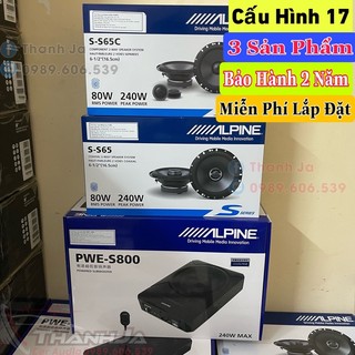 Loa cánh xe alpine s-s65c , alpine s-s65 , alpine s800