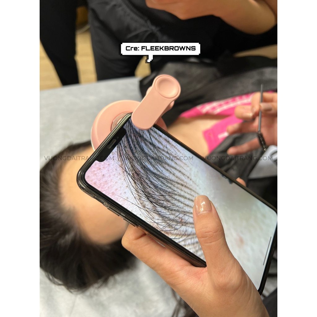 Đèn Lens chuyên dụng chụp ảnh mày môi  mi, đèn trợ sáng có 3 chế độ ánh sáng