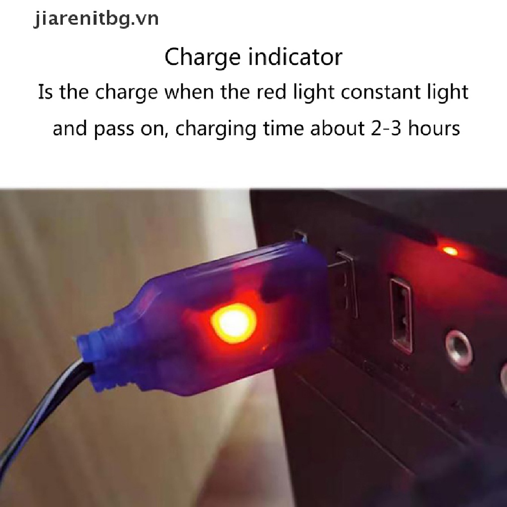 Dây Cáp Sạc USB 3.6-9.6V 250mA NiMh / NiCd SM 2P Chất Lượng Cao