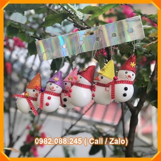 Người tuyết trang trí noel 12cm