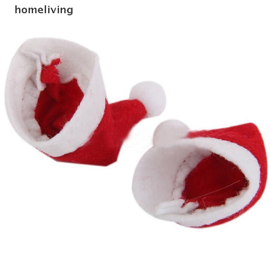 Set 6 Mô Hình Kẹo Mút Ông Già Noel Mini Trang Trí Giáng Sinh Mới
