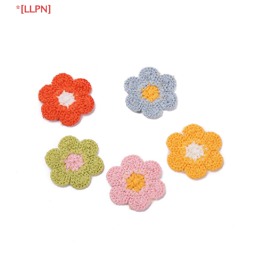 Set 25 Miếng Dán Thêu Hoa Trang Trí