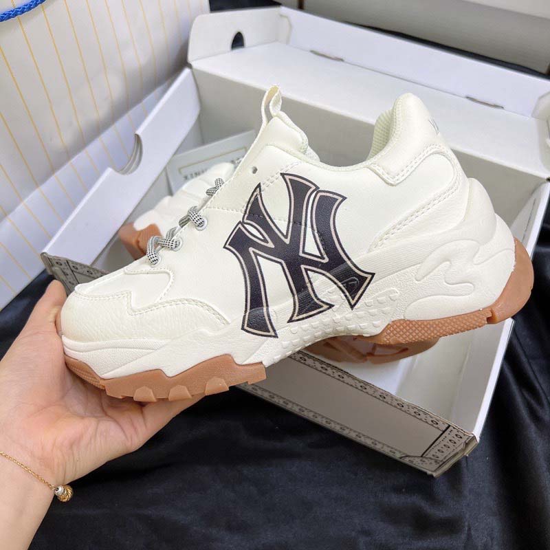 Giày Sneaker NY đẹp đế nâu chuẩn bản Trung 1:1 full box - TONGKHOSI1945