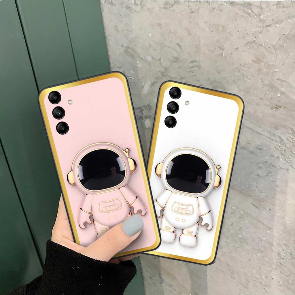 Ốp lưng Samsung A04 / A04s in hình hiệu ứng 3D phi hành gia robot đáng yêu, ốp rẻ đẹp