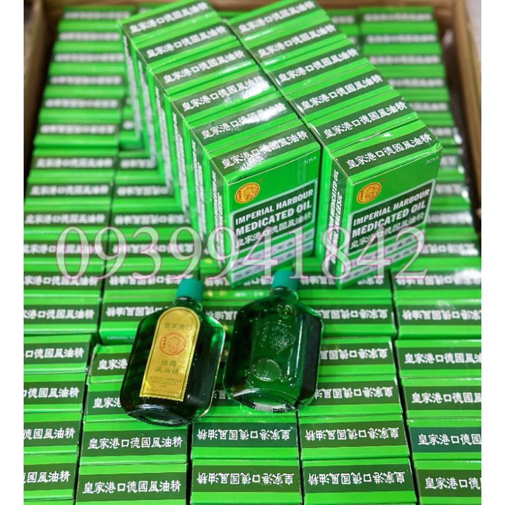 DẦU XANH SƯ TỬ ĐỎ IMPERIAL HARBOUR MEDICATED OIL 30ML SINGAPORE