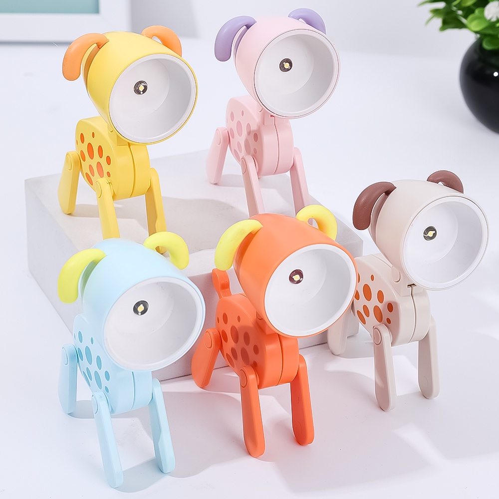 Đèn LED Để Bàn Mini Hình Thú Cưng Dễ Thương Dùng Trang Trí Phòng Đọc Sách