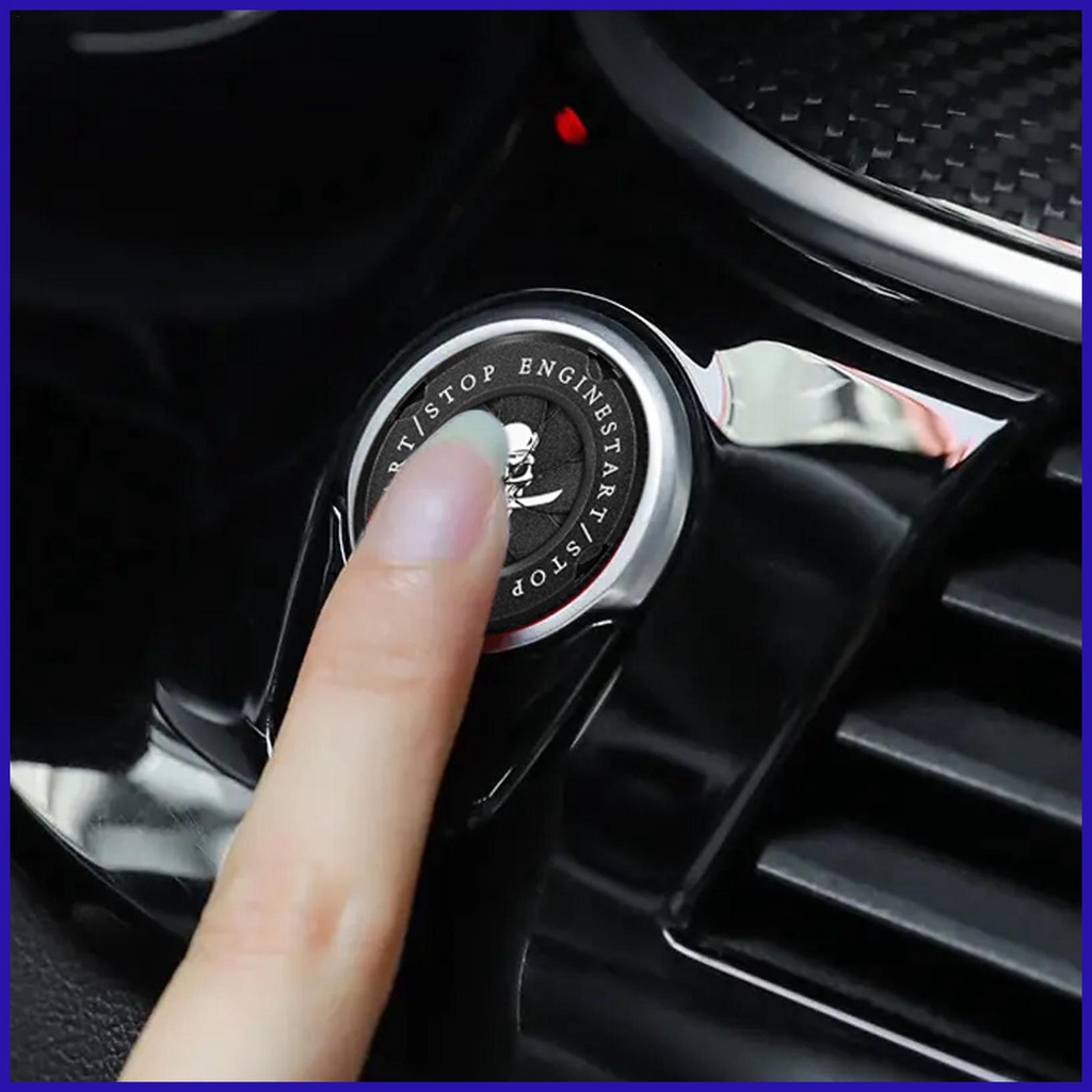 Vỏ Bọc Nút Khởi Động Chống Trầy Bằng Hợp Kim Cho Xe Hơi