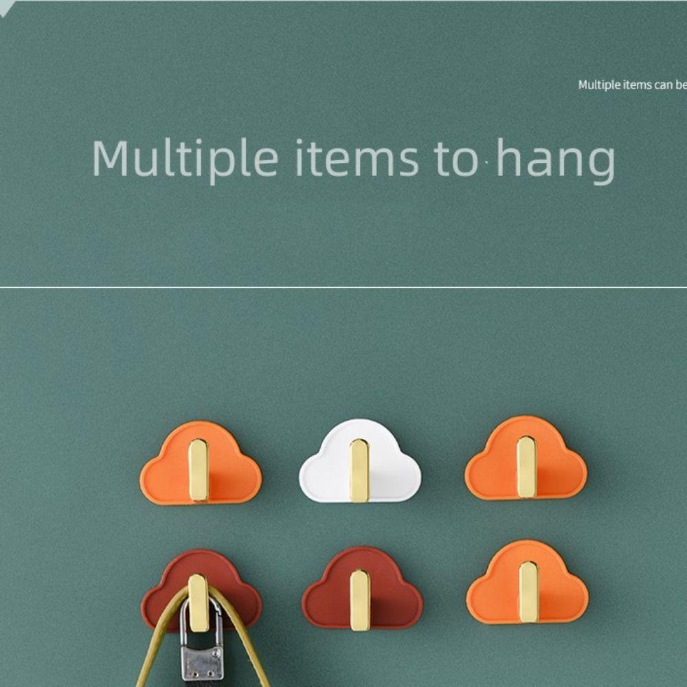 SUENIN Bộ 4 Móc Treo Quần Áo Gắn Tường Trang Trí