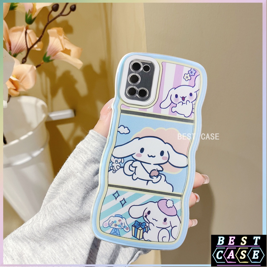 Ốp Điện Thoại Dẻo Họa Tiết Sóng Biển Dễ Thương Cho Oppo A92 Casing Oppo A52 Edge