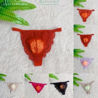 Sexy Men Lace Sheer Pouch G String Bikini Briefs Thongs Underwear Underpants Underwear#BBHOOD