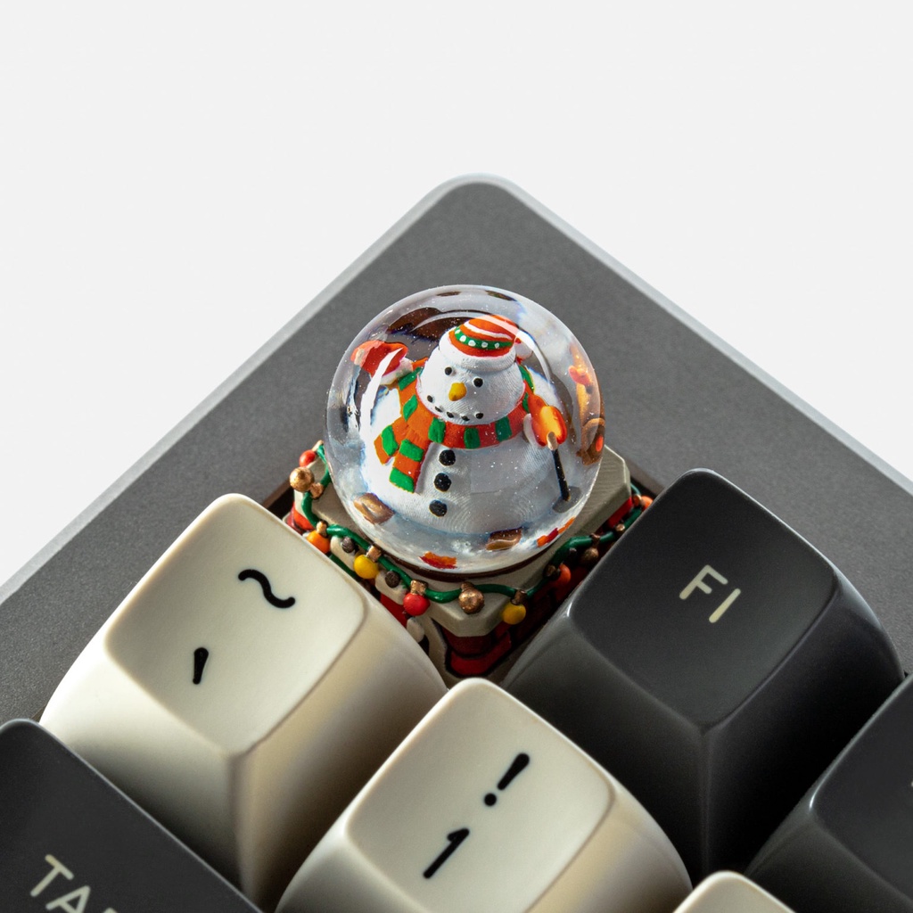 Keycap Artisan bàn phím cơ Dwarf Factory Artisanta Christmas - Hàng chính hãng