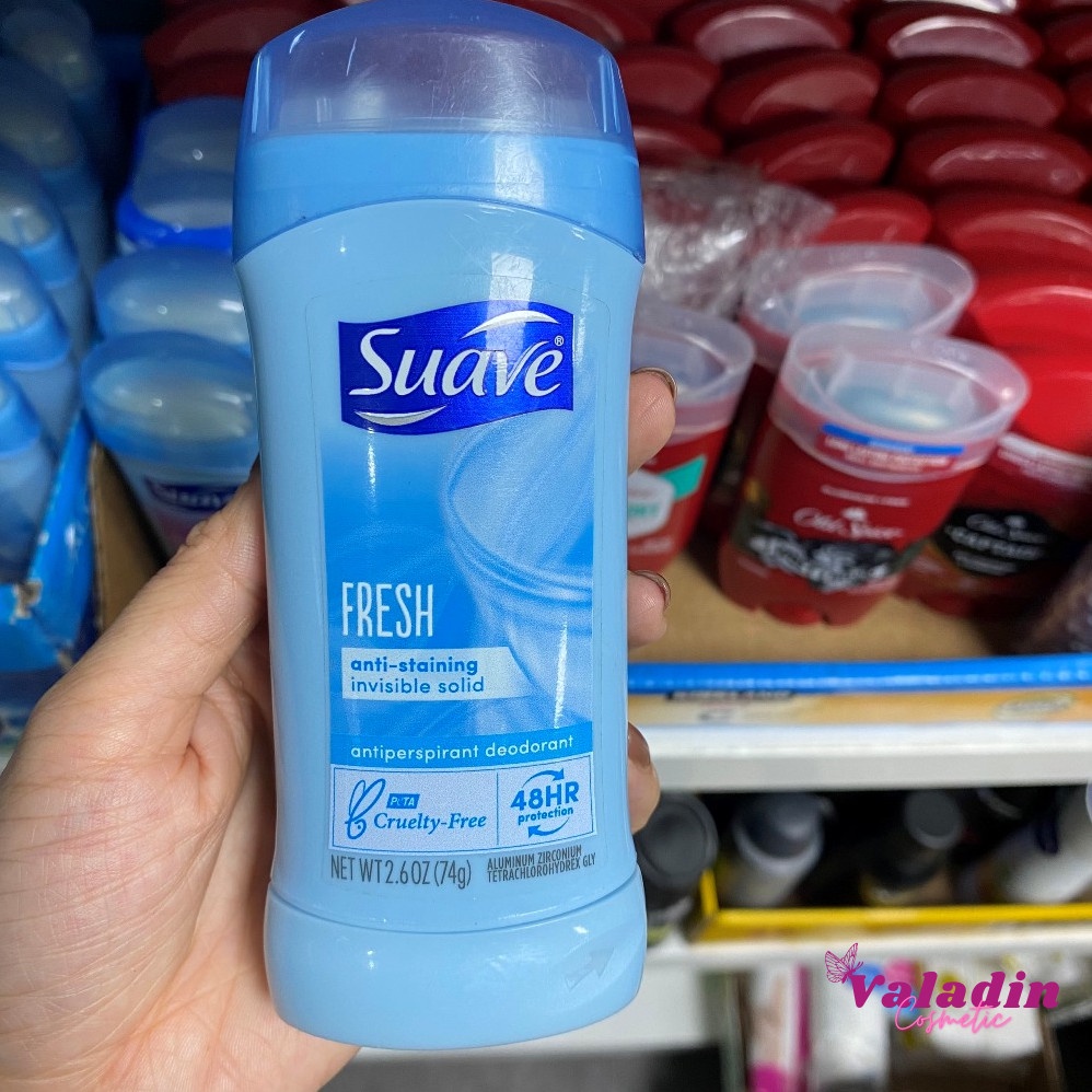 Lăn nách nữ SUAVE Powder|Fresh Lăn khử mùi hôi nách Mỹ