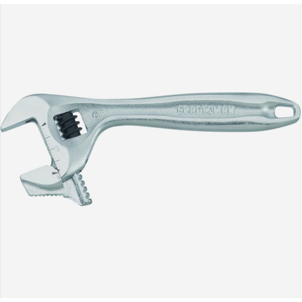 🇺🇸 Cờ lê Craftsman 6” Reversible Jaw Adjustable Wrench CMMT82337 - Thanh lý mới 90% 🇺🇸