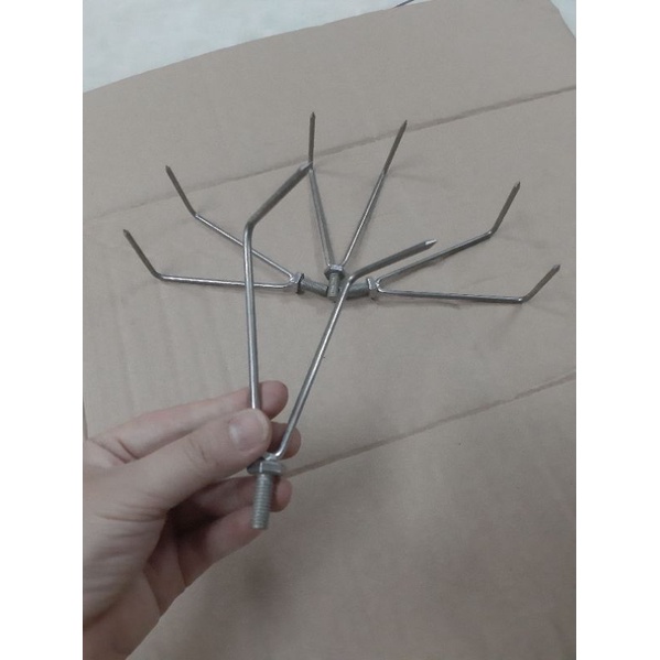 Sào bẫy chim, sào treo chim, sào inox cao cấp đa năng dày 1,9 mm.2m-2m5-3m- 4m-6m-7m tiện dụng