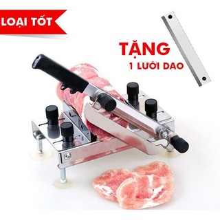 [TẶNG LƯỠI SƠ CUA] Máy thái thịt đông lạnh - Bộ dao cắt đa năng - Dao cắt xương bằng tay - Hàng chuẩn
