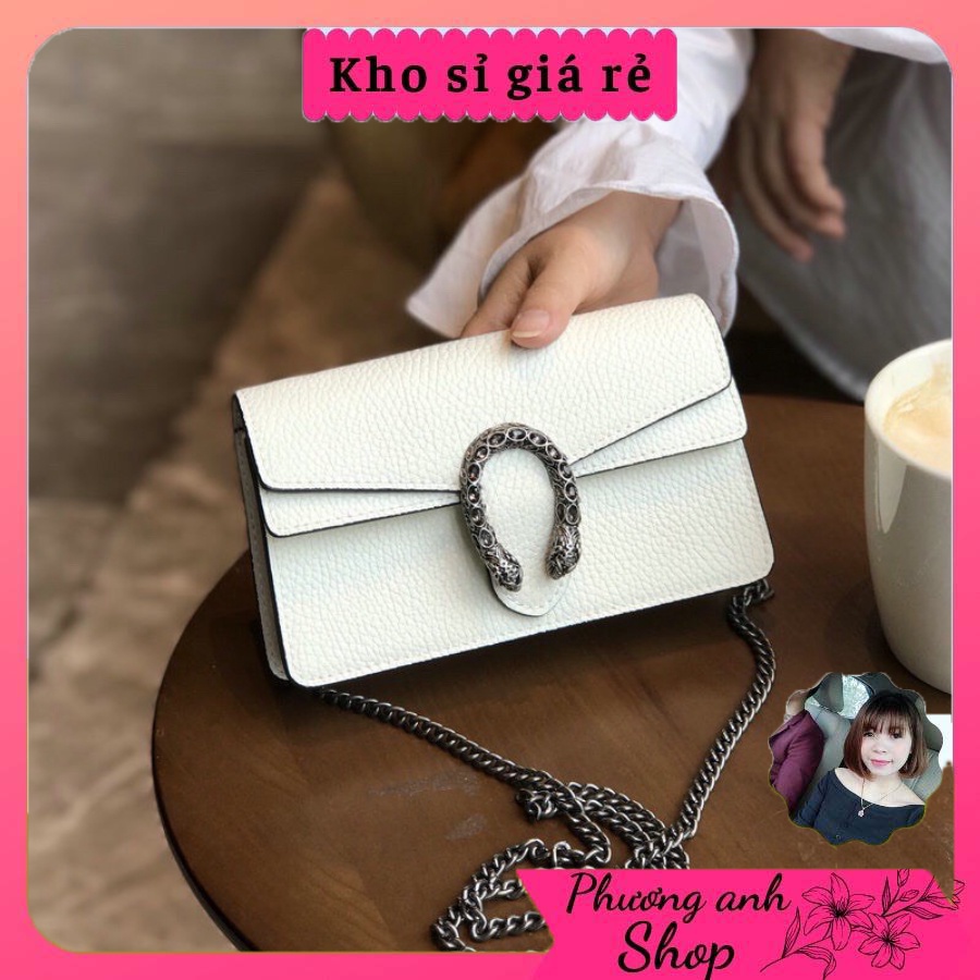 Túi xách đeo chéo đầu rồng mini size 18cm*13cm