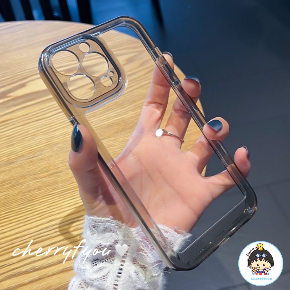 Ốp Điện Thoại TPU Mềm Trong Suốt Chống Sốc Chống Dấu Vân Tay Cho IPhone 14 13 12 11 Pro Max X XR 8 7 Plus