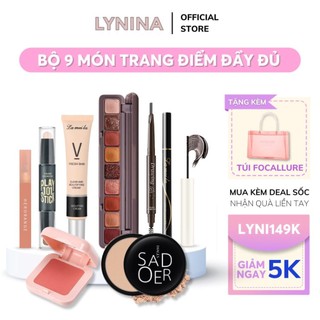 Bộ trang điểm đầy đủ 9 món cơ bản từ a-z set trang điểm cá nhân -