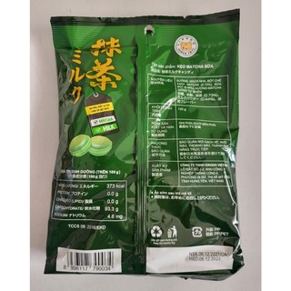 Kẹo Matcha Sữa EIKODO Gói & Hộp
