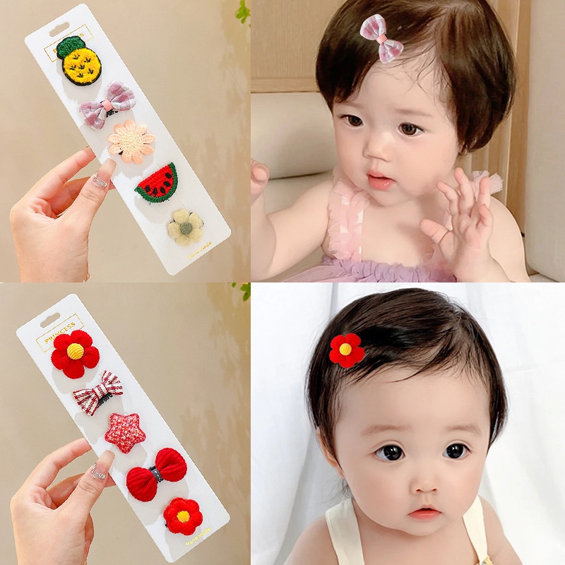 Kẹp Tóc Công Chúa Nhỏ Đơn Giản Không Đau Cho Bé Gái