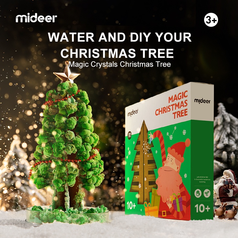 Mideer Noel Giáng Sinh cây thông tự nở thần kỳ trang trí Magic Christmas tree