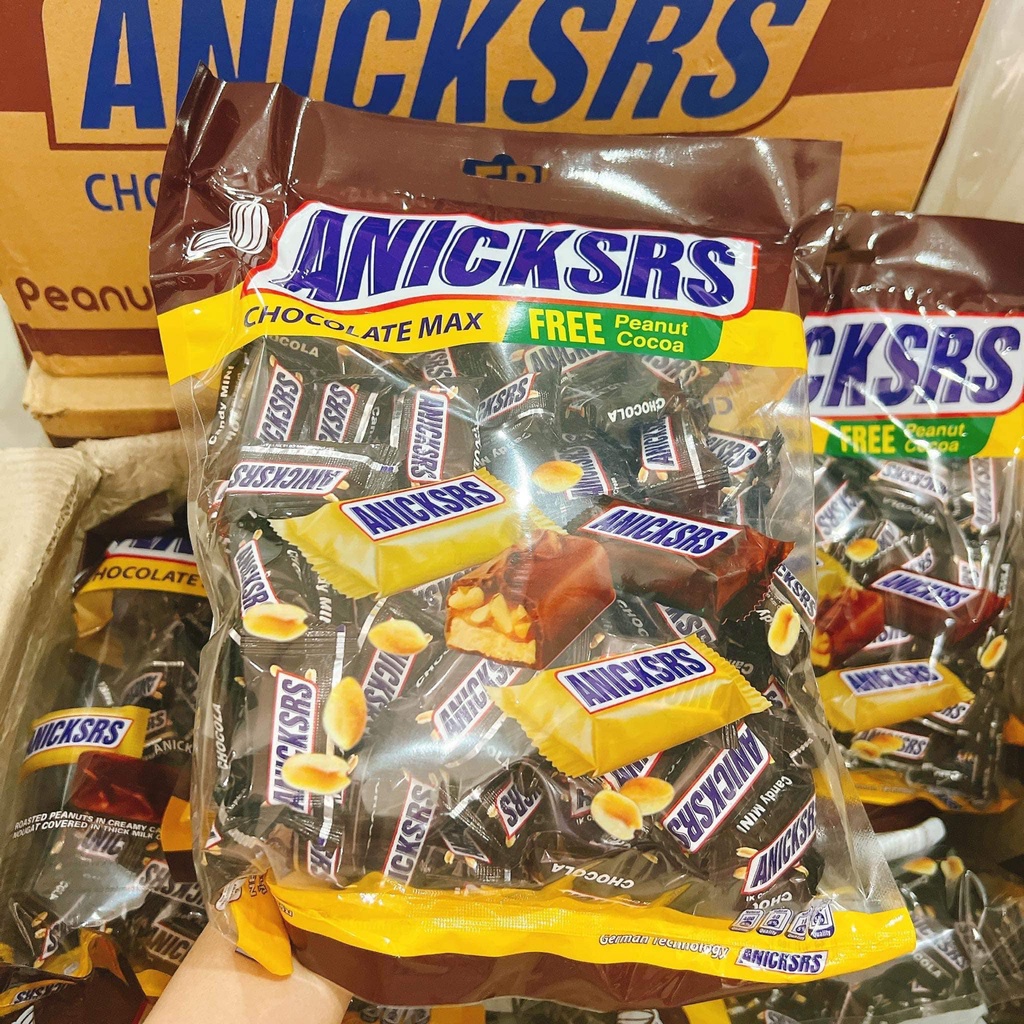 GÓI 1kg KẸO SOCOLA ANICKSRS - gói siêu to siêu ngon