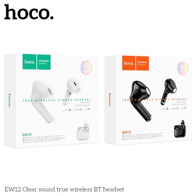 Tai Nghe Bluetooth Hoco Ew12, Tai Nghe Không Dây Chính Hãng Bảo Hành 12 Tháng 1 Đổi 1