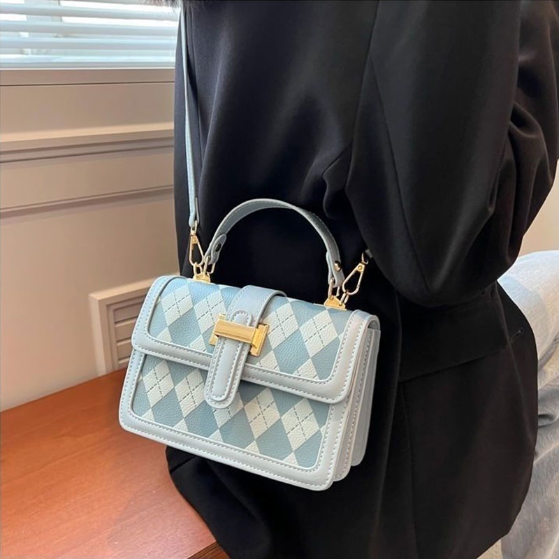 Mischa Túi Đeo Chéo Hình Thoi Chất Liệu Da PU Cao Cấp Hợp Thời Trang