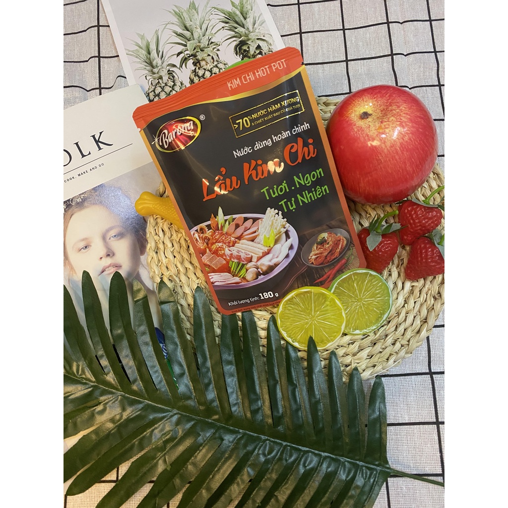 NƯỚC DÙNG HOÀN CHỈNH BARONA  LẨU THÁI / LẨU KIM CHI/ LẨU THÁI/ LẨU RIÊU CUA/ LẨU CHUA CAY/ LẨU BÒ/ LẨU GÀ / LẨU TỨ XUYÊN